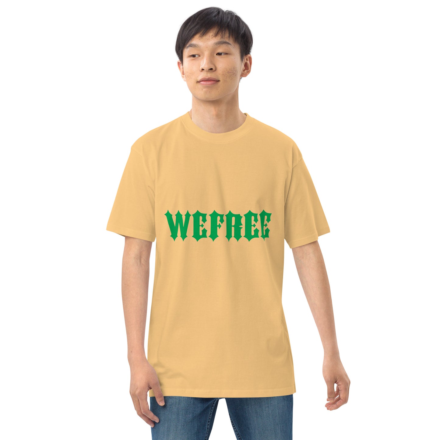 Men’s premium heavyweight wefree tee