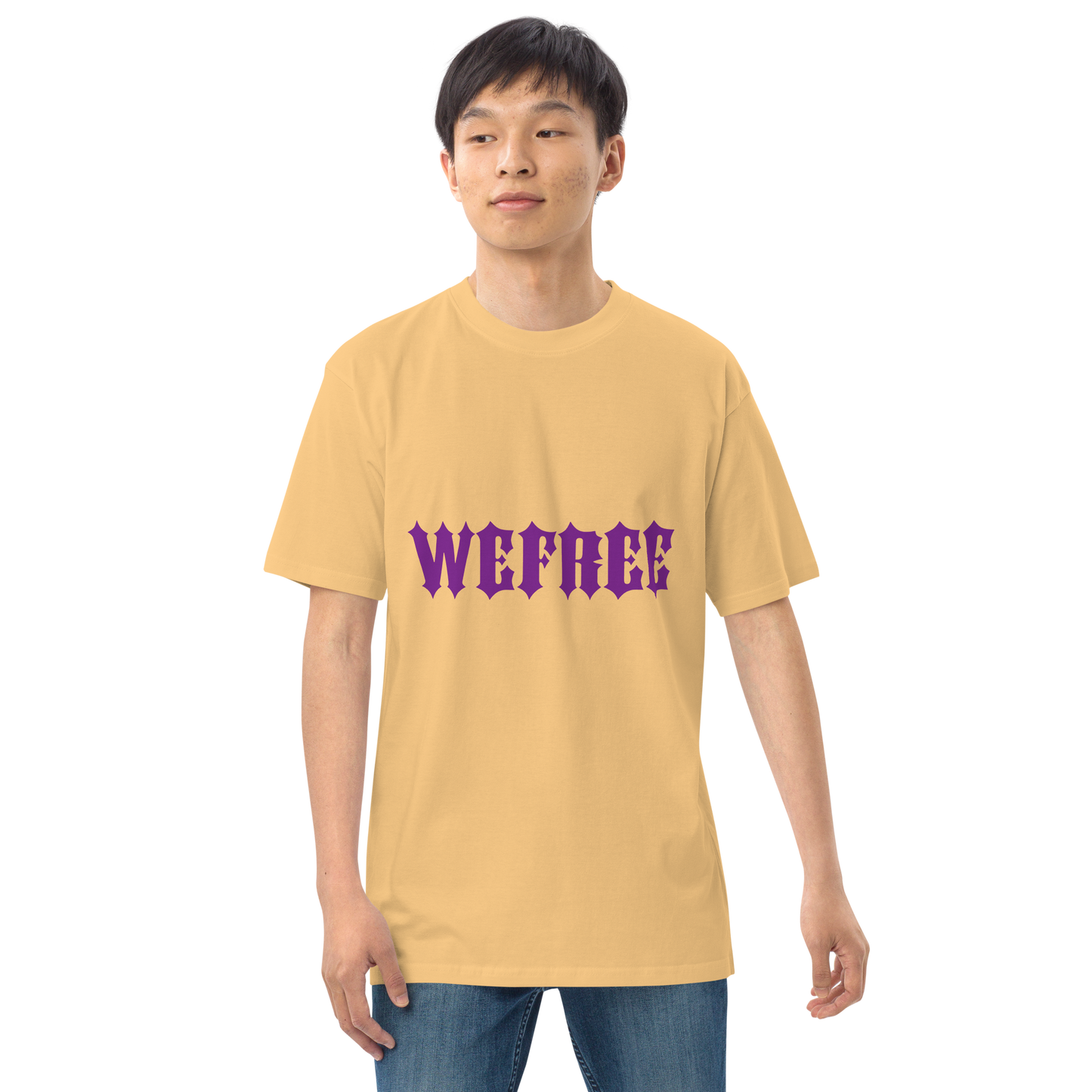 Men’s premium heavyweight wefree tee