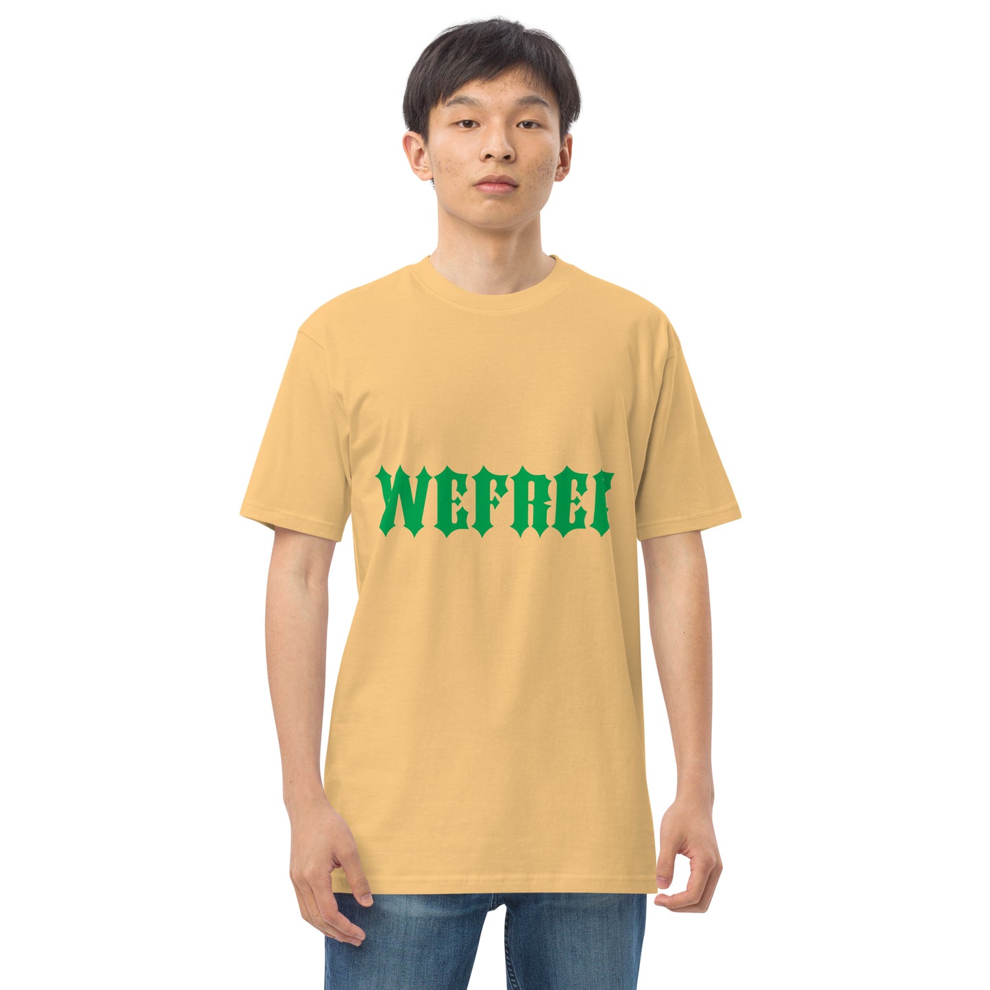 Men’s premium heavyweight wefree tee