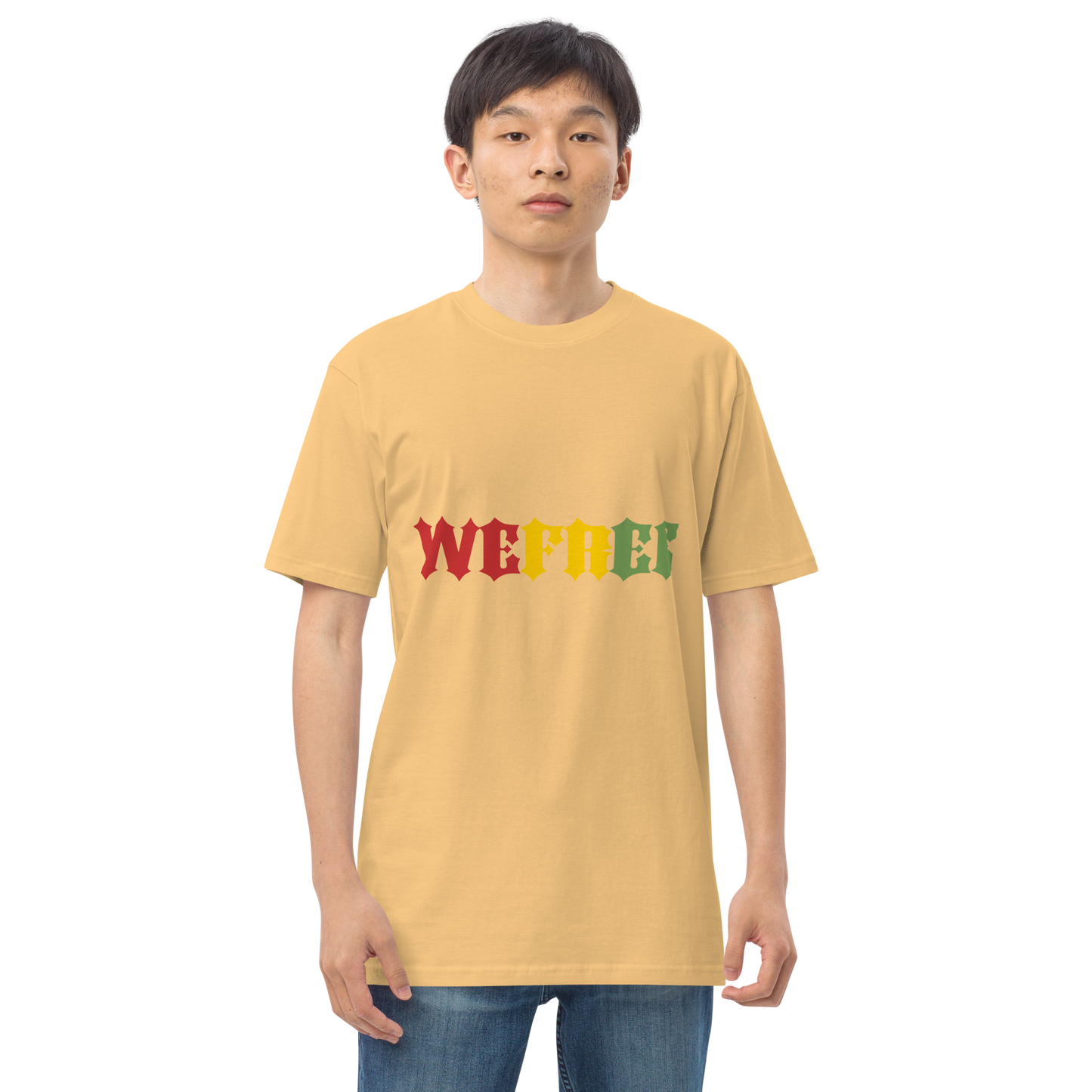 Men’s premium heavyweight wefree tee