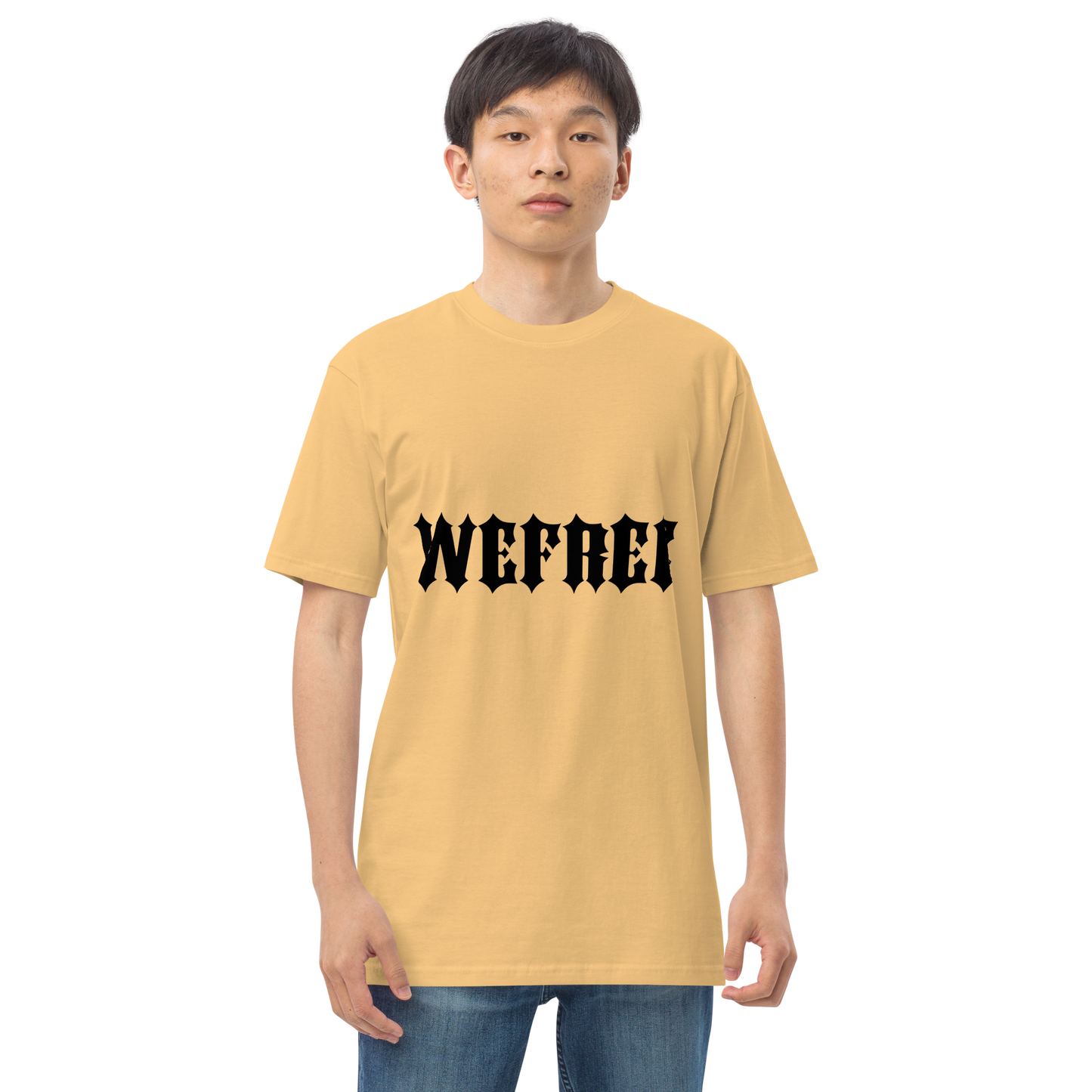 Men’s premium heavyweight wefree tee