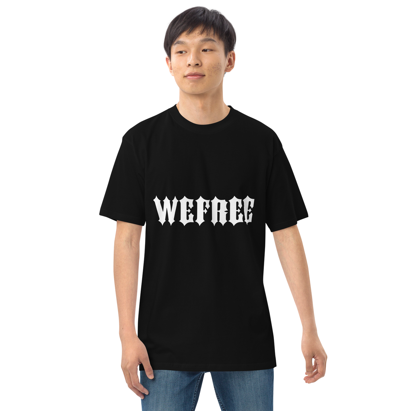 Men’s premium heavyweight tee Wefree