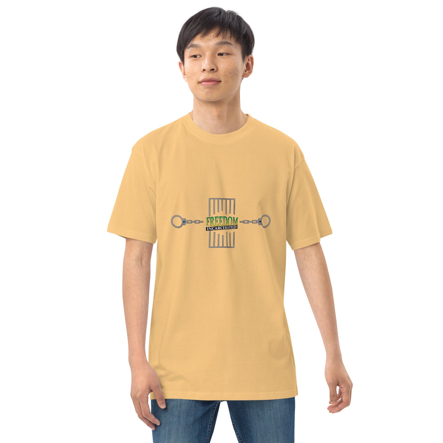 Freedom Incarcerated Bars and Cuffs