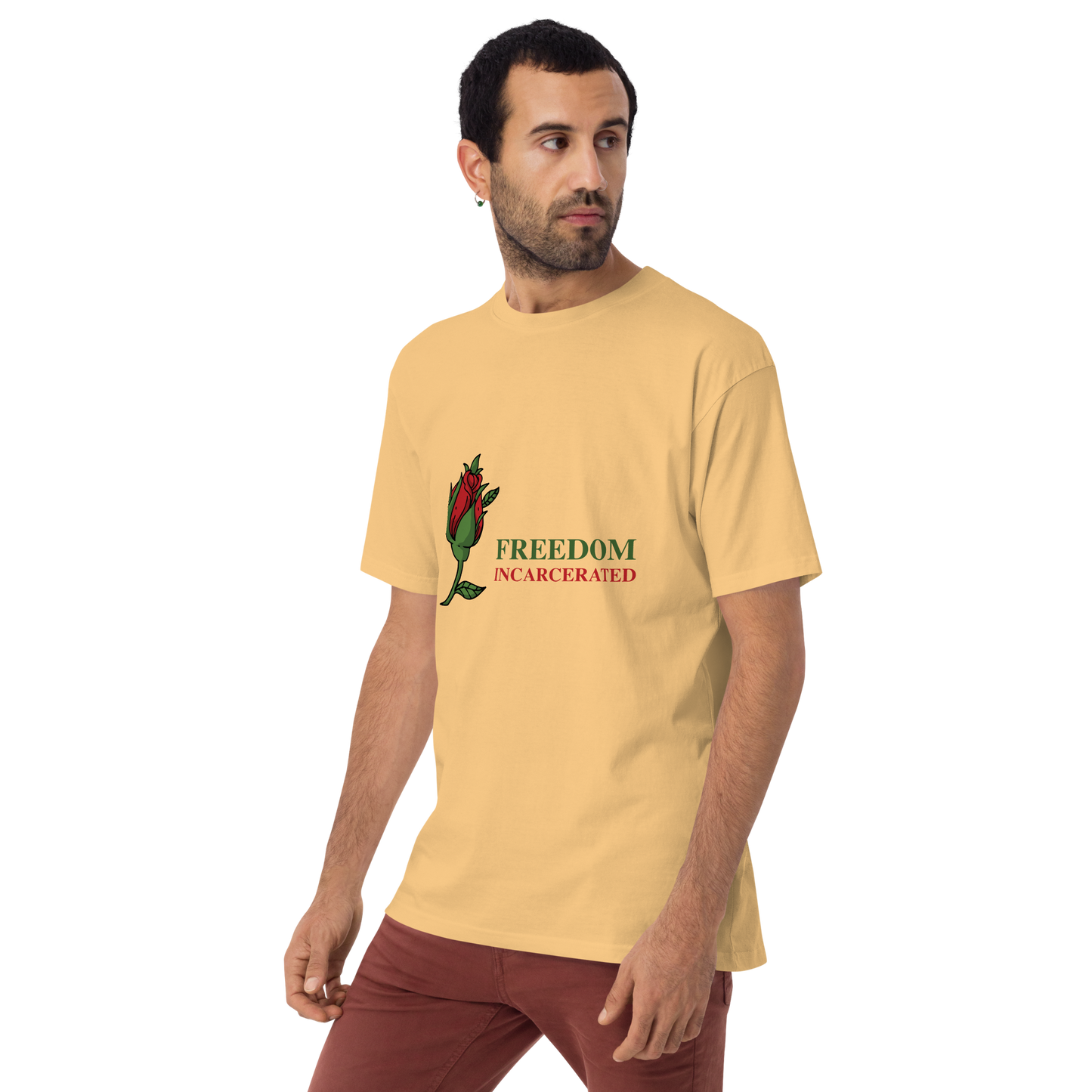 Freedom Incarcerated Rose T Shirt
