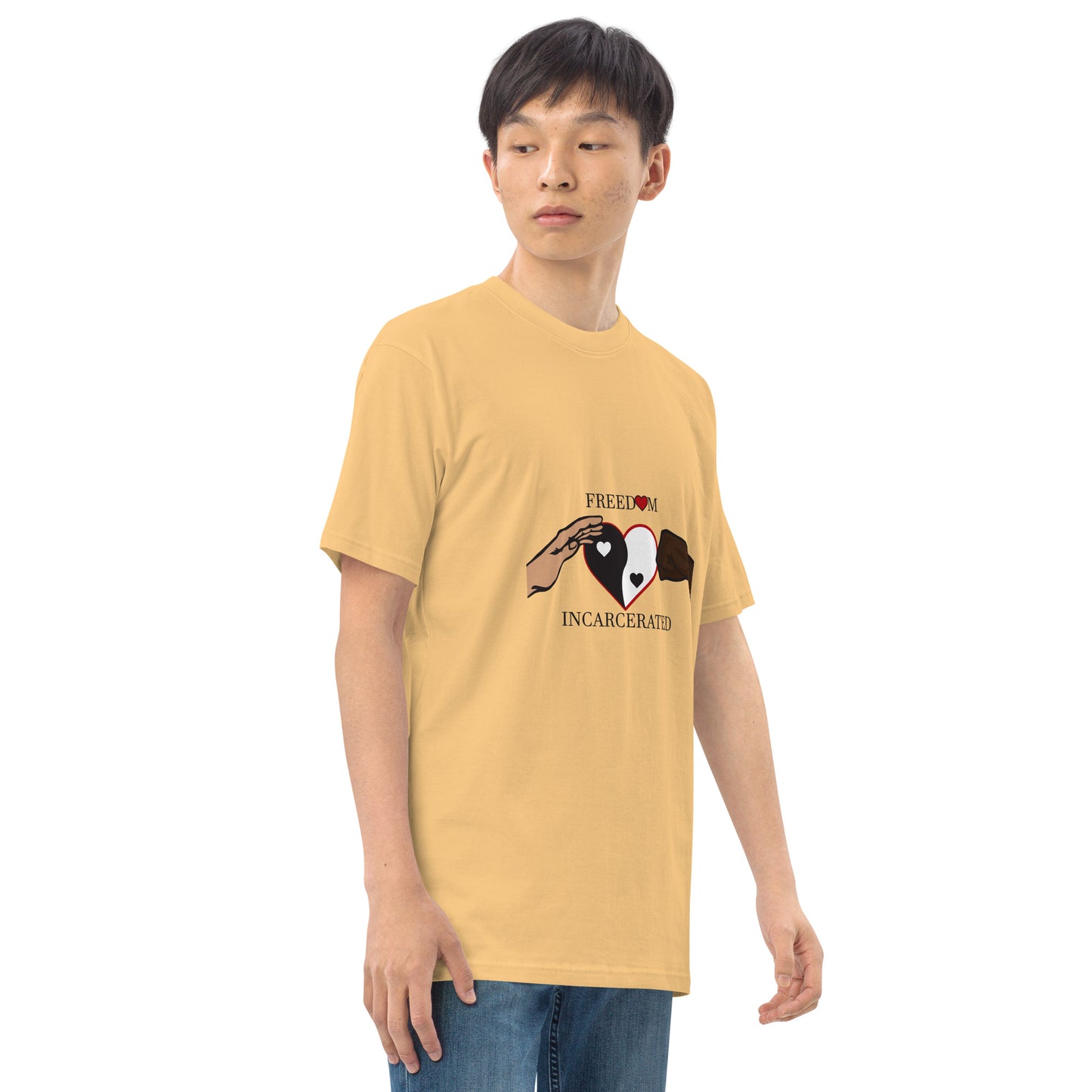 Freedom Incarcerated Love and Peace t shirt
