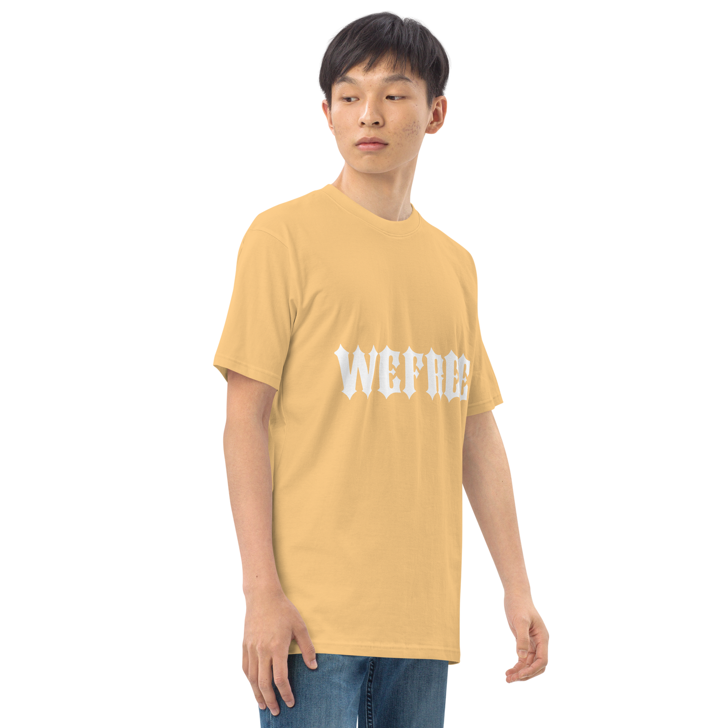 Men’s premium heavyweight tee Wefree