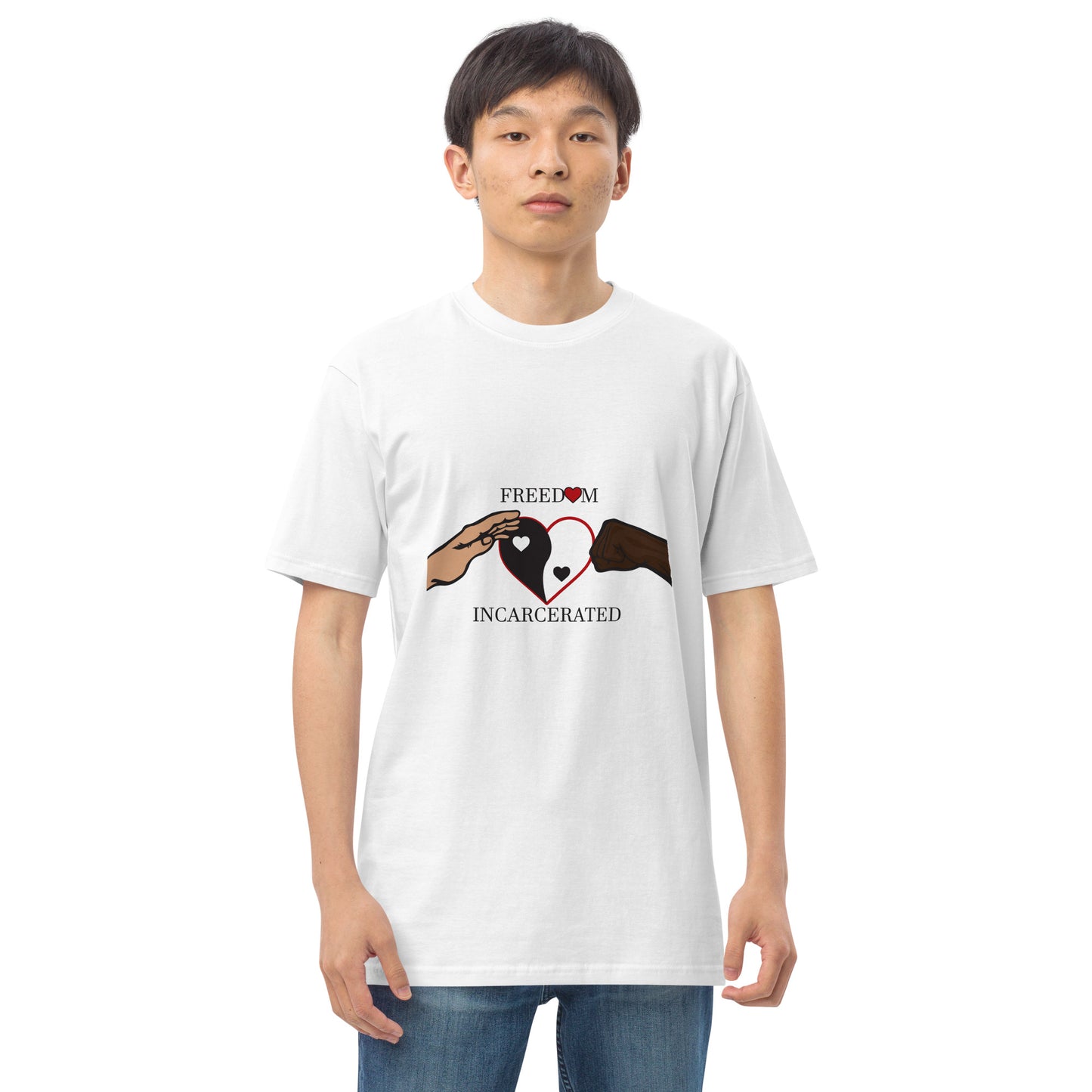 Freedom Incarcerated Love and Peace t shirt