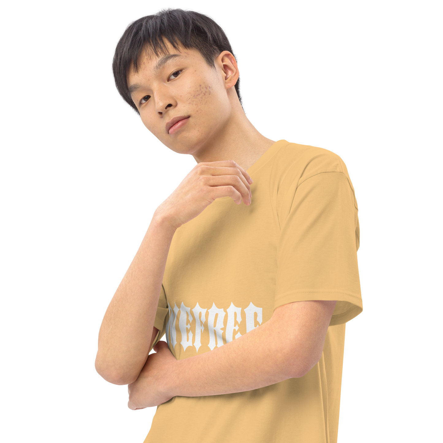 Men’s premium heavyweight tee Wefree