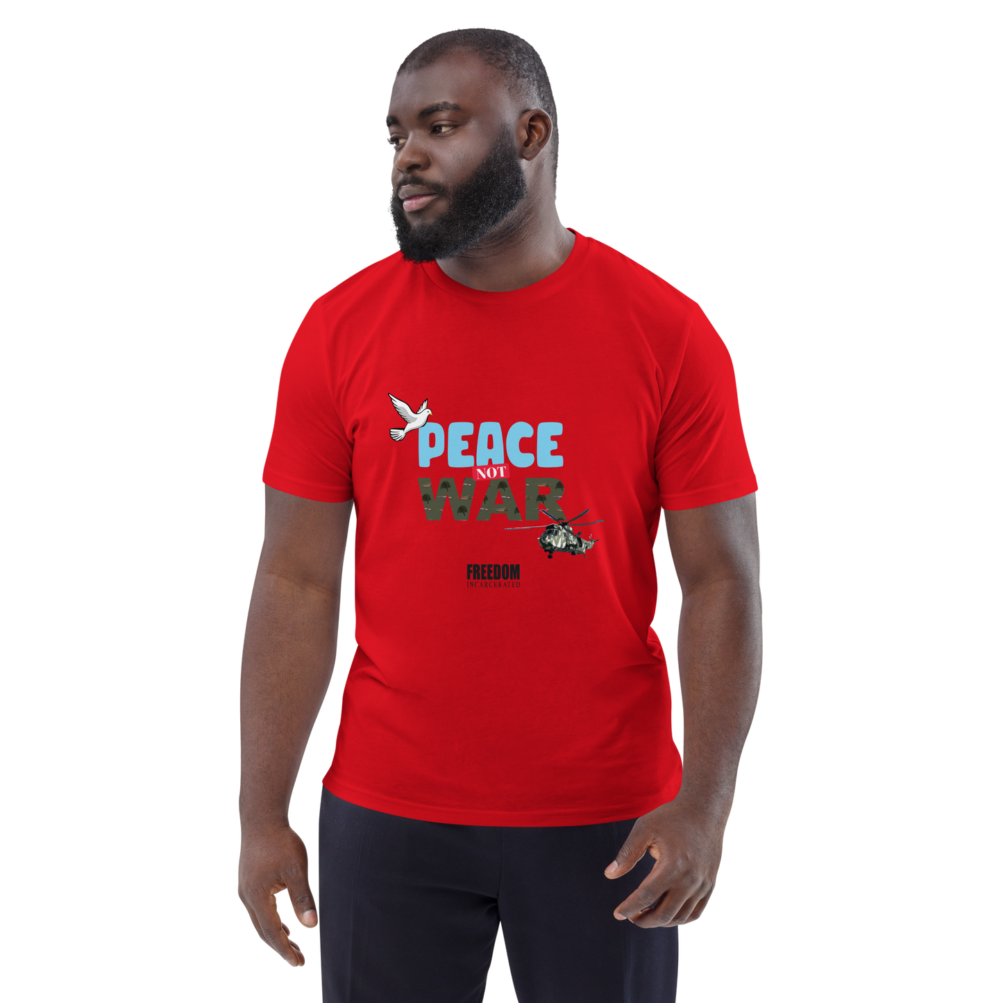Freedom Incarcerated Peace not War T Shirt
